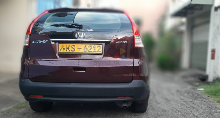 Honda CRV RM4 2012