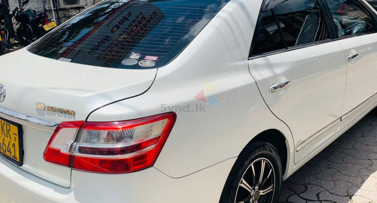 Toyota Premio DBA NZT260 2010