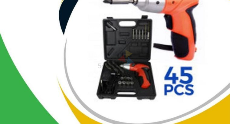 Rechargeable 45Pcs-Cordless Sc