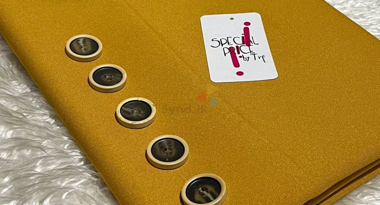 Synthetic Wool Crape Material