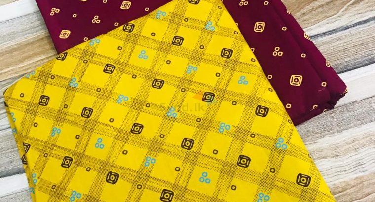 Mix And Match Cotton Material