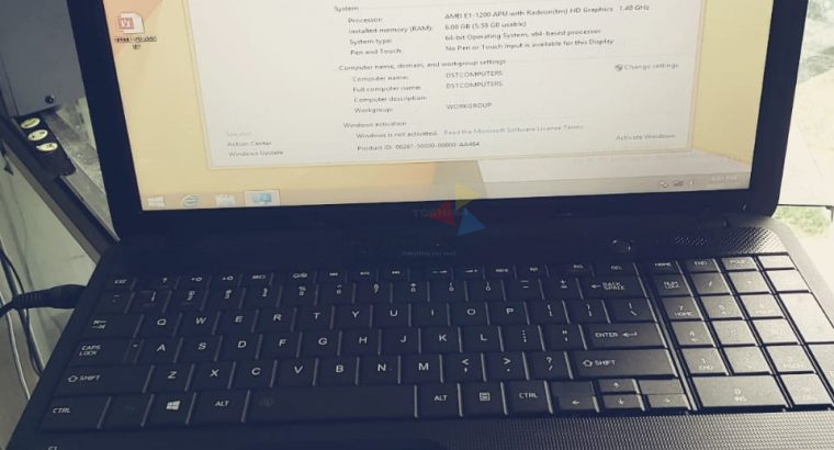 3rd Gen Toshiba Laptop