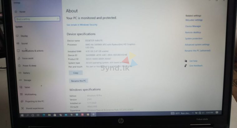 HP Probook 6565b Laptop