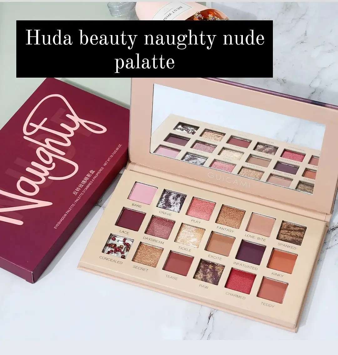 Huda Beauty Naughty Nude Palette