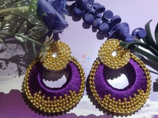 Silk Thread Earrings