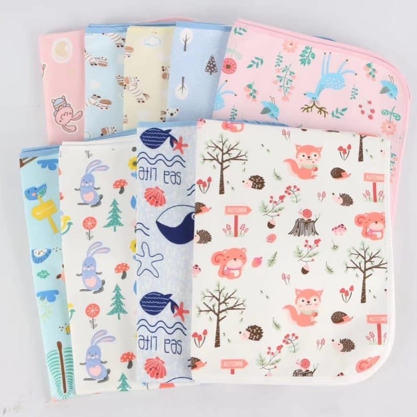 Leak Proof Cot Sheets Topped with Soft Cotton layers
