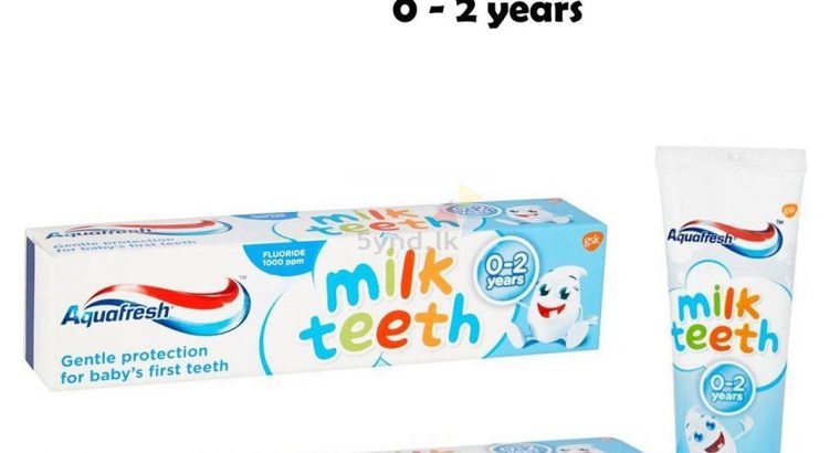 Aquafresh Milk Teeth Toothpaste