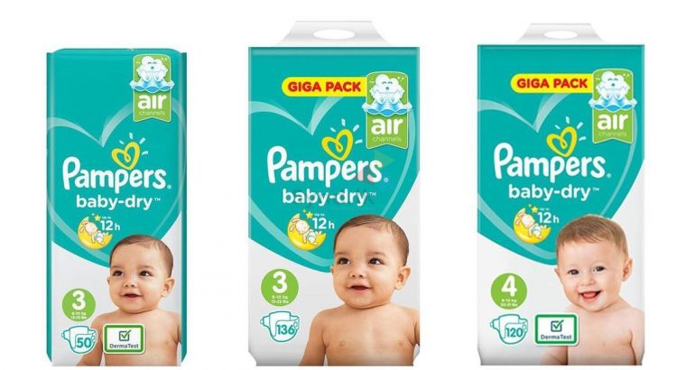 Pampers baby dry