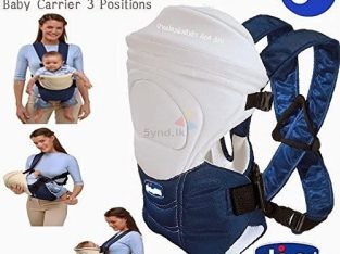 The baby carrier with 3 carrying positions