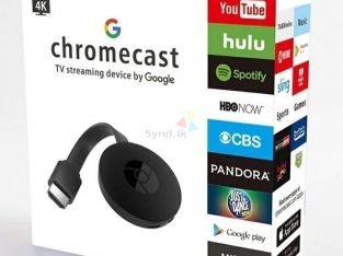 Google Chromecast 4k TV Stream