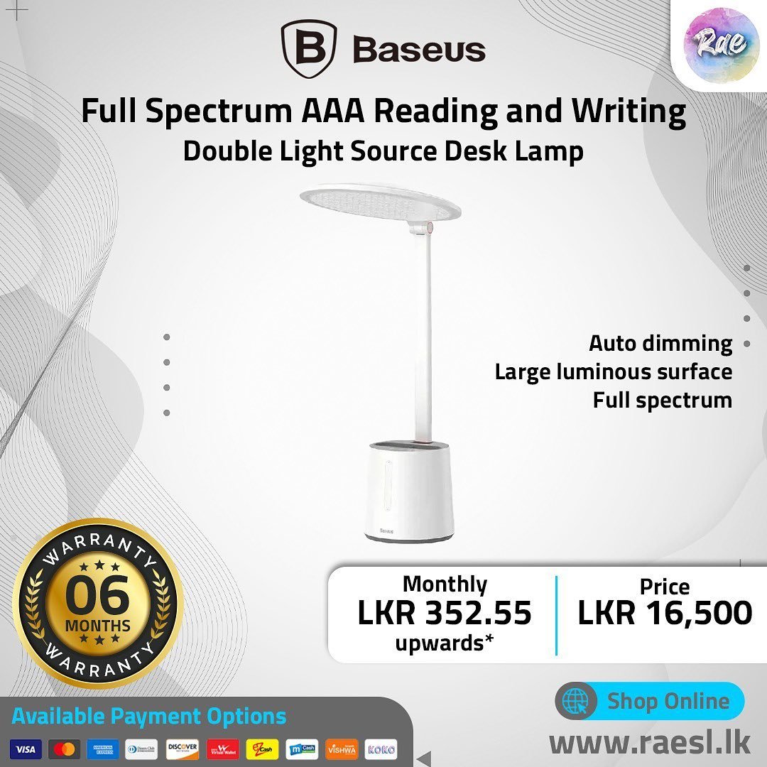 Desk Lamp with Double light Source