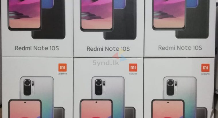 Redmi Note 10S new