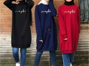 Long Sleeves Frock Hoodie