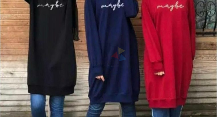 Long Sleeves Frock Hoodie