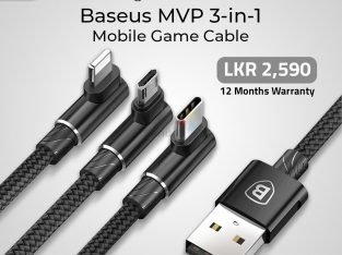Baseus 3 in 1 Mobile Game Cable