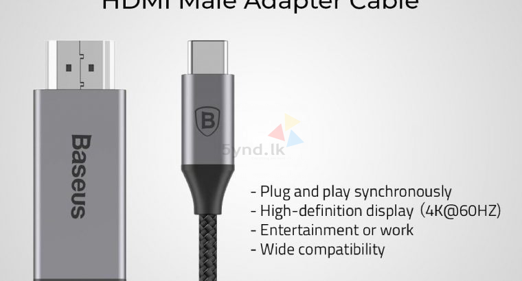 Baseus Type C Male Hdmi