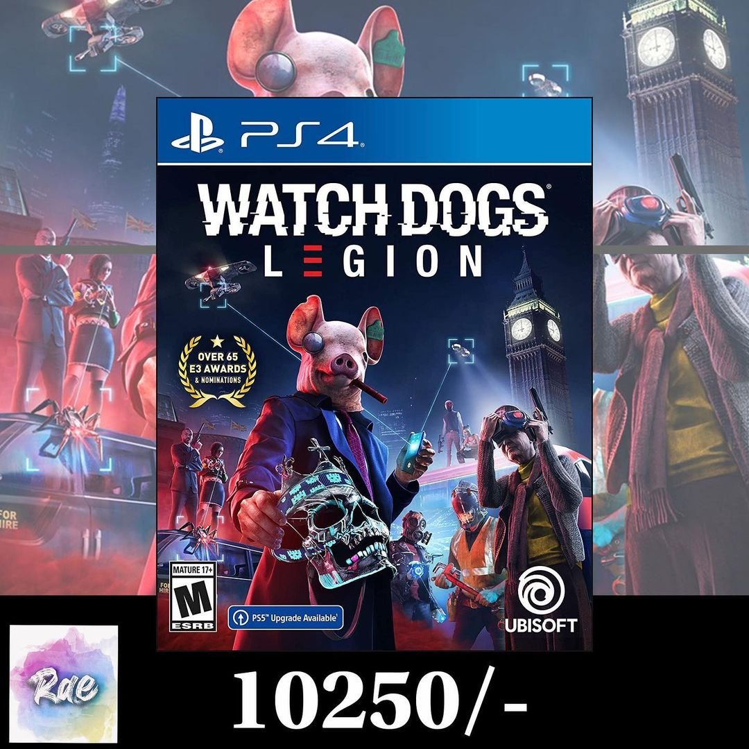 Watch Dogs legion For PS4