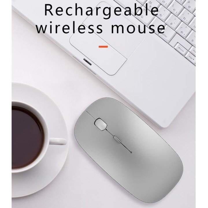 Wiwu Wmic Lite WM102 Dual Wireless Rechargeable Silver Mouse