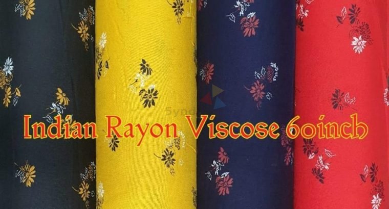 Indian Rayon Viscose Printed 60 inch
