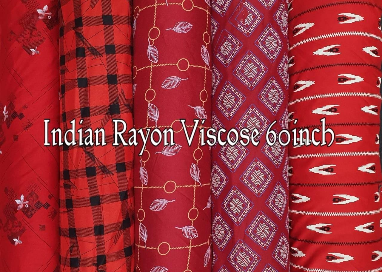 Indian Rayon Viscose Printed 60inch