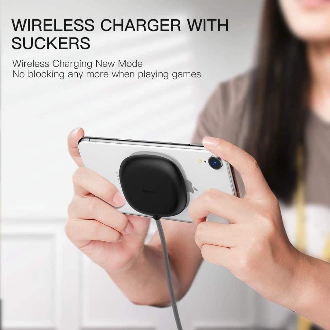 Baseus Suction Cup Wireless Charger 10W
