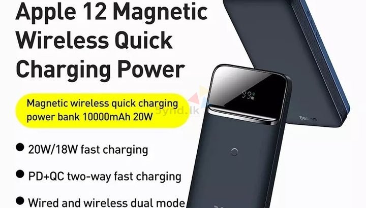 Baseus 10000mAh Portable 20W Magnetic Wireless Charger Power Bank