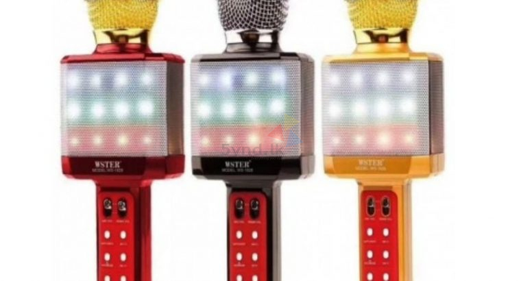 Wster WS 1828 Karaoke Mic with in built Speaker