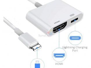 Lightning To Digital HDMI Cable Adapter For iPad Air Lightning To Digital Port 