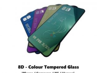 8D COLOUR TEMPERED GLASS