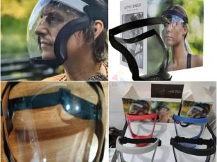 Active Shield Full Face Mask Cycling Sports Safety Protective Transparent Shield