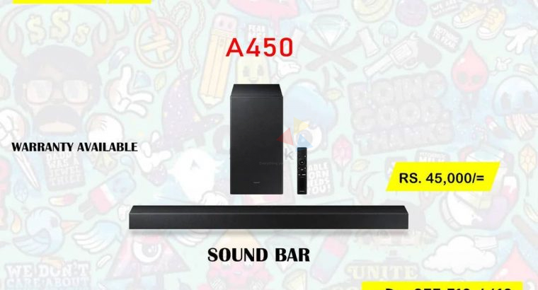 HW-A450 2.1ch Soundbar Wireless Subwoofer