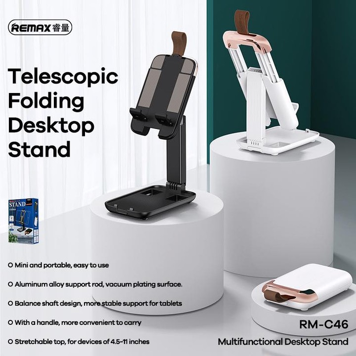 REMAX RM C46 MULTIFUNCTIONAL DESKTOP STAND Mobile Phone Stand Holder