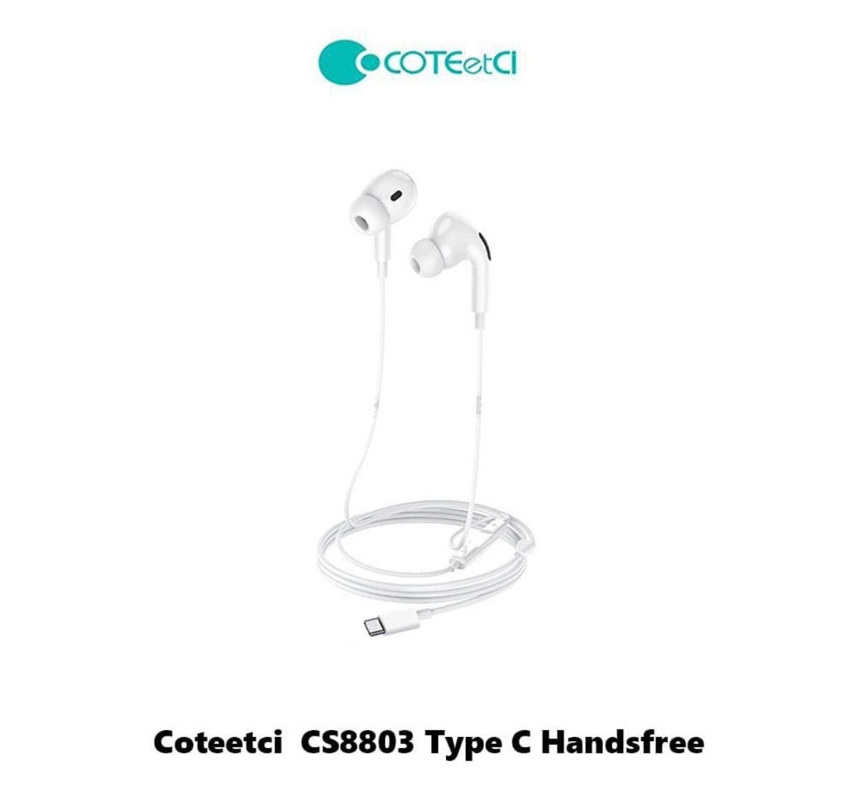 Coteetci Type In Ear Plug Type C Handsfree