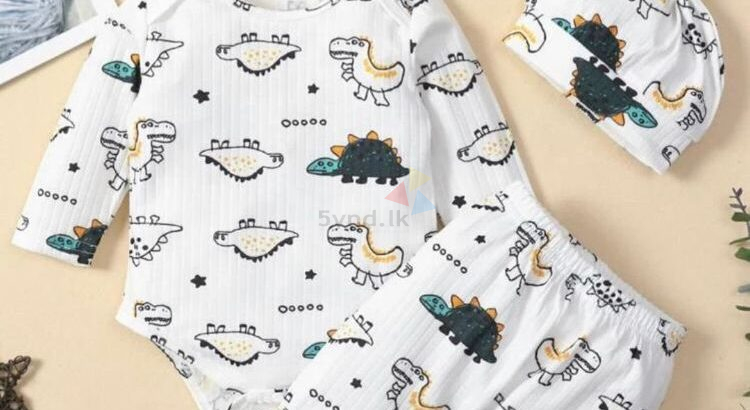 Baby Boy Bodysuit and Pants with Hat