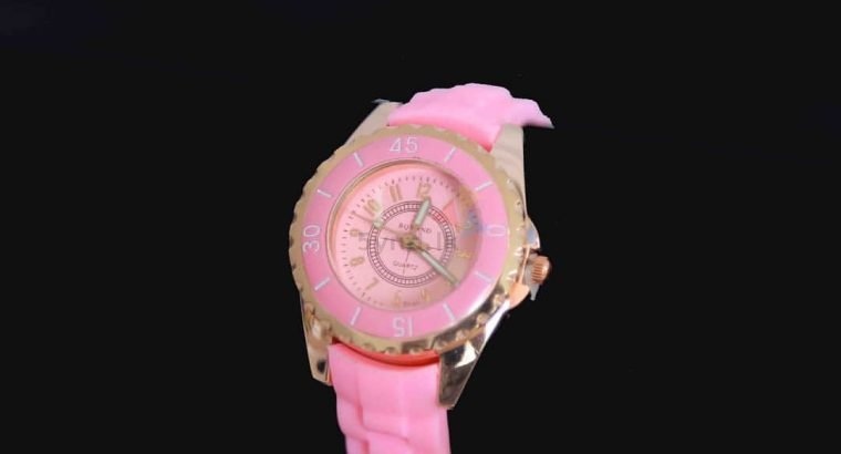 Ladies Pink Wrist Watch