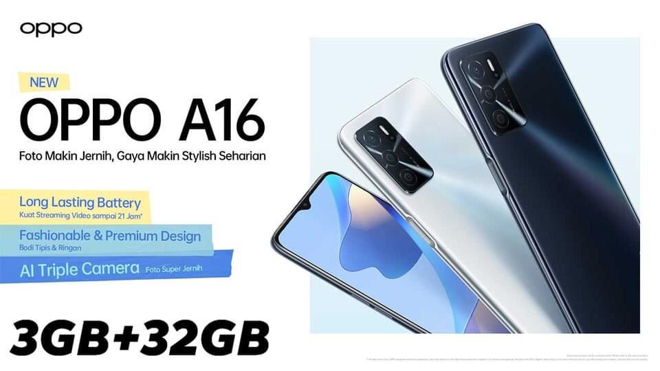 Oppo A16 NEW