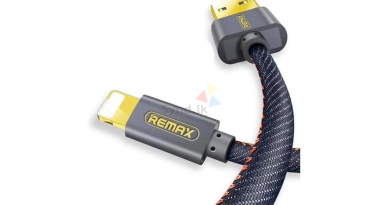 Remax Cowboy Denim Material 1.8M Data Cable for iPhone