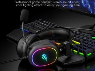 HAVIT H2016D RGB Wired Gaming Headset with Stereo Surround Sound and HD Mic