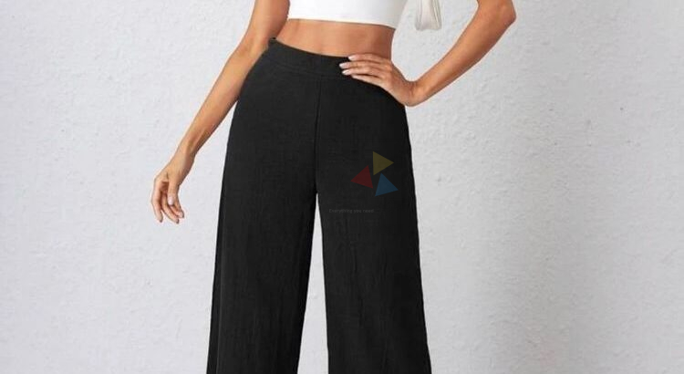 Solid Wide Pant