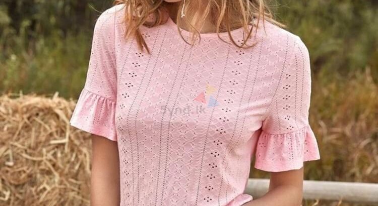 Embroidery top