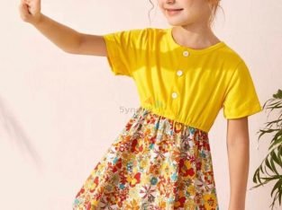 Girls Floral Dress