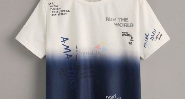 Boys Slogan Graphic Tee