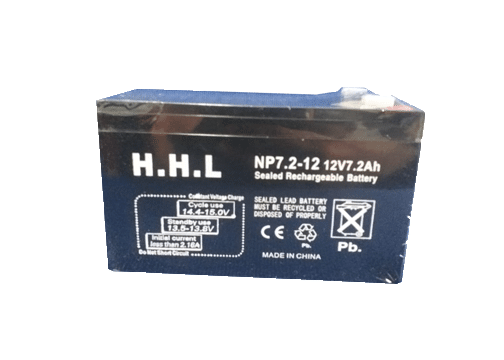 H.H.L 12V 7.2 AH UPS BATTERY