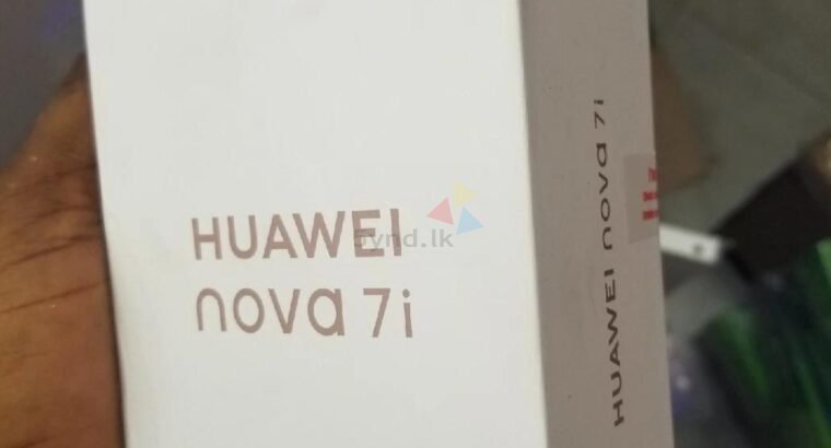 Huawei nova7i New