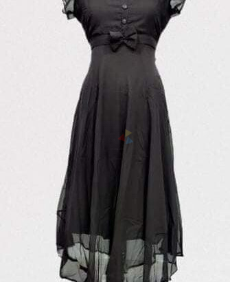 Georgette party wear gown