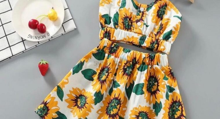 Sunflower Printed Set
