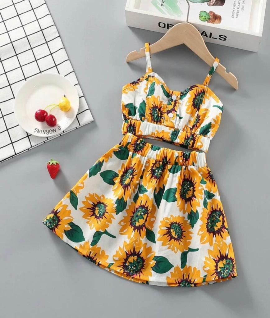 Sunflower Printed Set
