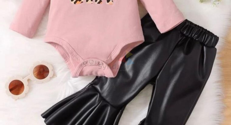 Flare Leg Pants and Bodysuit