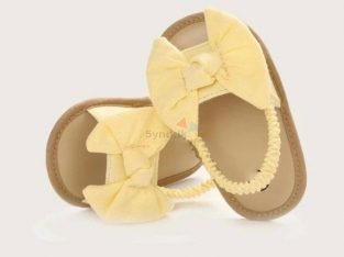 Baby Girl Bow Decor Sandals available in more colors