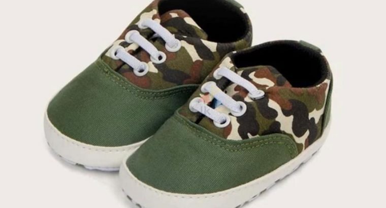 Baby Boy Camouflage Pattern